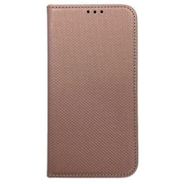 Etui Smart Magnet book Samsung S23 Ultra S918 różowo złoty/rose gold