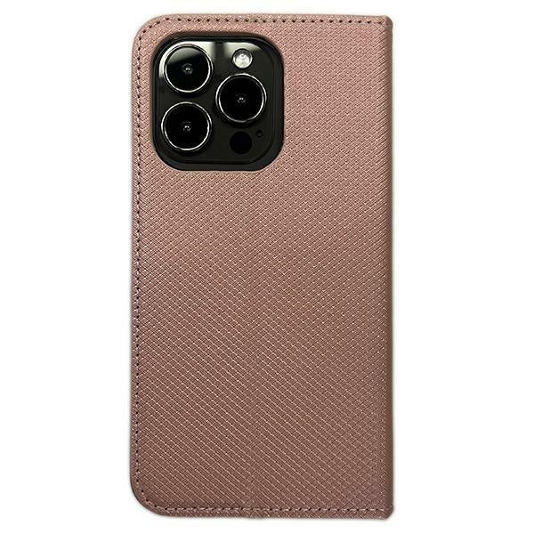 Etui Smart Magnet book iPhone 16 Plus6,7&quot; różowo złoty/rose gold