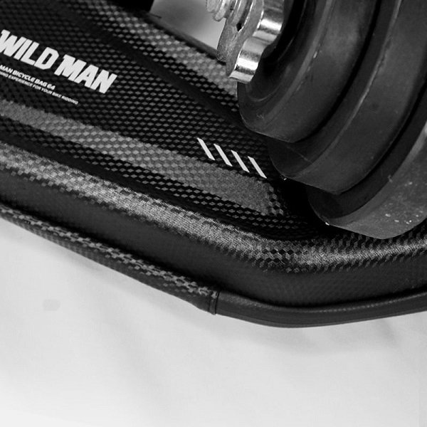 WILDMAN Etui/sakwa na ramę roweru L E4   1.5L uchwyt rowerowy czarna/black