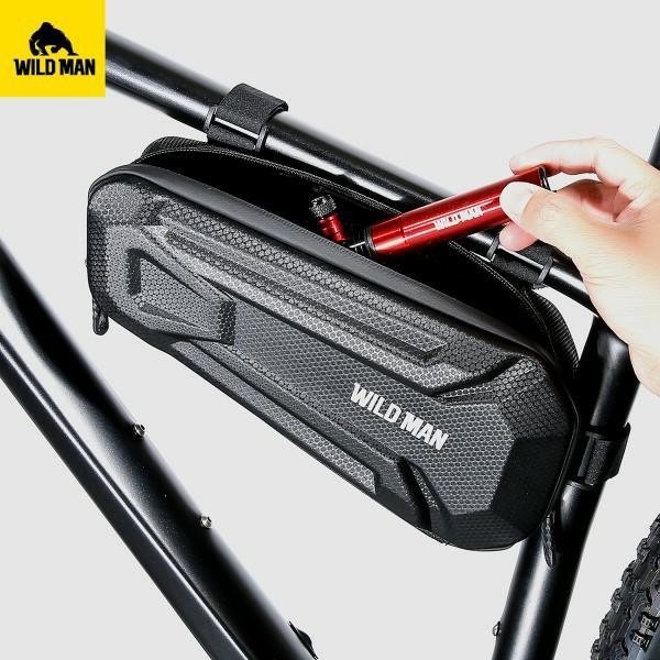 WILDMAN Torba na ramę roweru XT9 XL 3.5L uchwyt rowerowy czarna/black