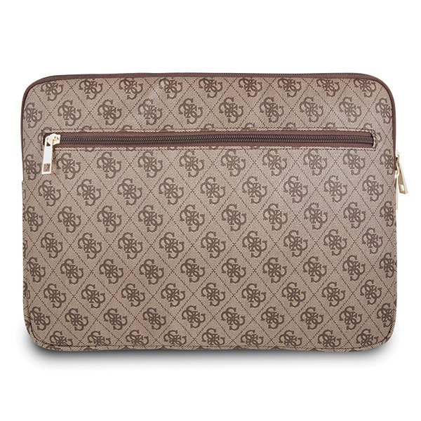Guess Sleeve GUCS134GB 13&quot; brązowy/brown 4G UPTOWN
