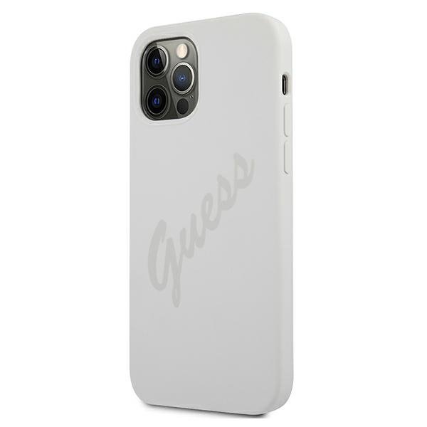 Guess GUHCP12LLSVSCR iPhone 12 Pro Max6,7&quot; kremowy/cream hardcase Script Vintage