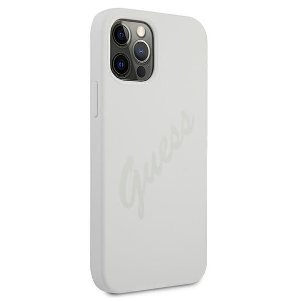 Guess GUHCP12LLSVSCR iPhone 12 Pro Max6,7&quot; kremowy/cream hardcase Script Vintage