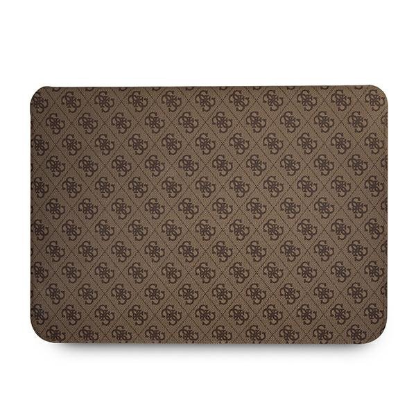 Guess Sleeve GUCS13G4GFBR 13&quot; brązowy/brown 4G Big Logo