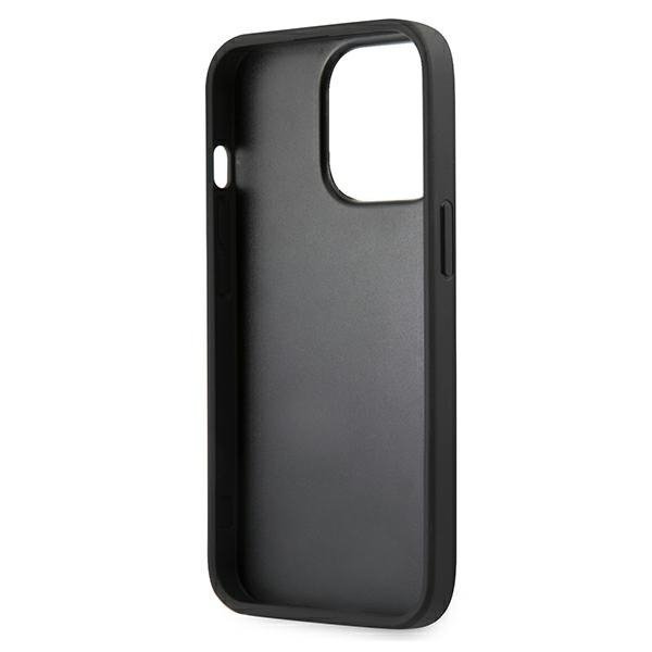 Guess GUHCP13LPSASBBL iPhone 13 Pro / 136,1&quot; niebieski/blue Saffiano Strap