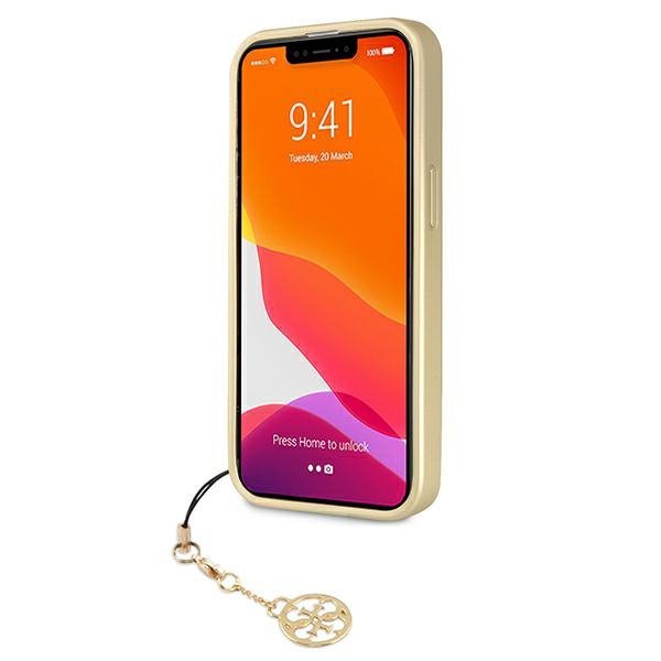 Guess GUHCP13XGF4GGR iPhone 13 Pro Max6,7&quot; szary/grey hardcase 4G Charms Collection