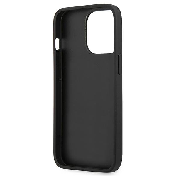 Guess GUHCP13LPCRBPI iPhone 13 Pro / 136,1&quot; różowy/pink Croco Strap Collection