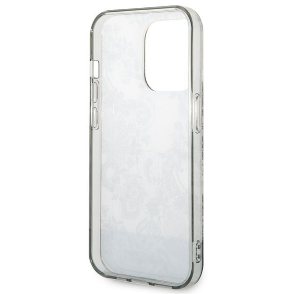 Guess GUHCP14LHGPLHG iPhone 14 Pro 6,1&quot; szary/grey hardcase Porcelain Collection