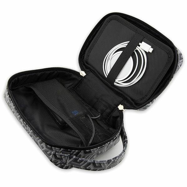 Guess Torba GUHBHGCFSEK Organizerczarny/black GCube Stripe