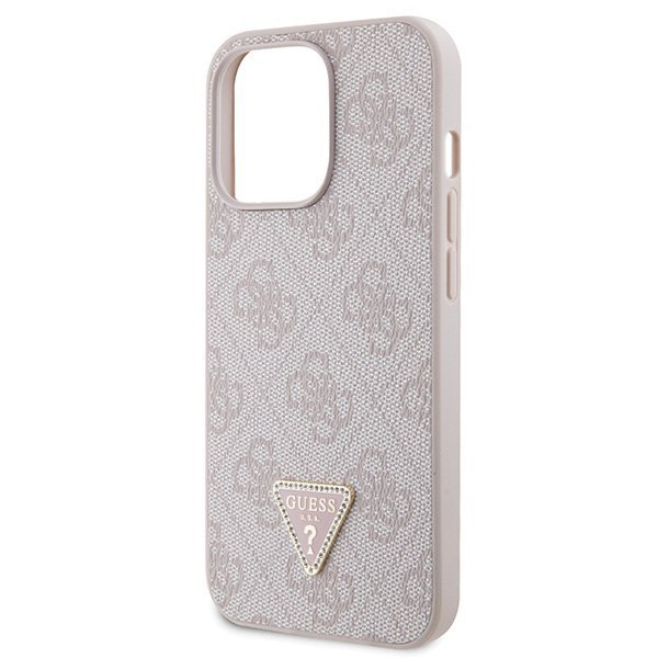 Guess GUHCP13XP4TDSCPP iPhone 13 Pro Max 6.7&quot; różowy/pink hardcase Crossbody 4G Metal Logo