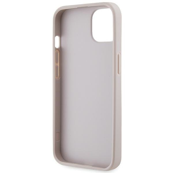 Guess GUHCP14XP4TDSCPP iPhone 14 Pro Max6.7&quot; różowy/pink hardcase Crossbody 4G Metal Logo