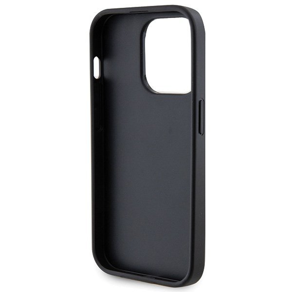 Guess GUHCP13XPS4DGPK iPhone 13 Pro Max 6.7&quot; czarny/black hardcase Strass Metal Logo