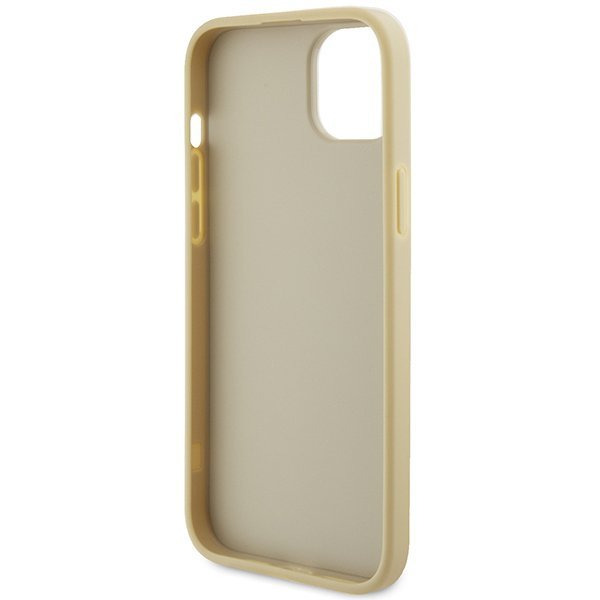 Guess GUHCP15MPS4DGPD iPhone 15 Plus / 14 Plus 6.7&quot; złoty/gold hardcase Strass Metal Logo