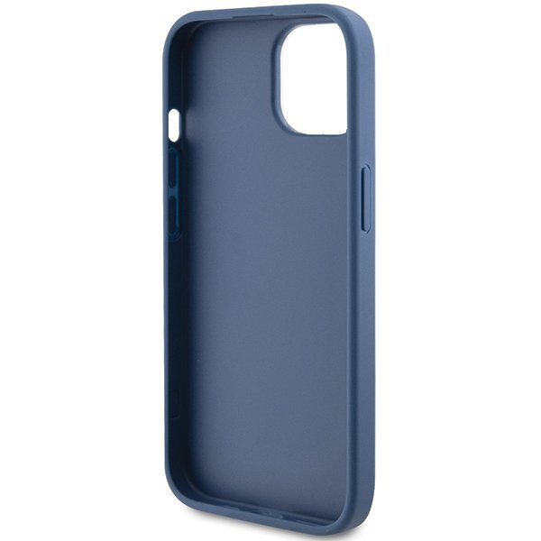 Guess GUHCP15S4GMGBL iPhone 15 / 14 / 13 6.1&quot; niebieski/blue hardcase 4G Big Metal Logo