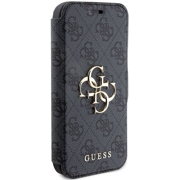 Guess GUBKP15L4GMGGR iPhone 15 Pro 6.1&quot;szary/grey book 4G Metal Logo