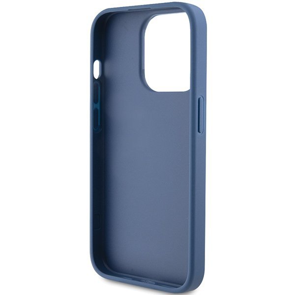 Guess GUHCP15XG4GLBL iPhone 15 Pro Max 6.7&quot; niebieski/blue hardcase 4G Stripe Collection