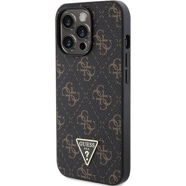 Guess GUHCP14XPG4GPK iPhone 14 Pro Max6.7&quot; czarny/black hardcase 4G Triangle Metal Logo