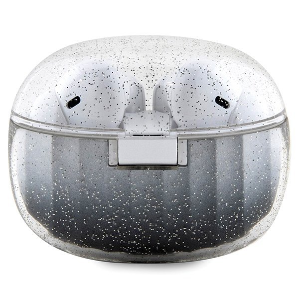 Guess słuchawki Bluetooth GUTWSHDGKEEKTWS + stacja dokująca czarny/black Glitter Gradient