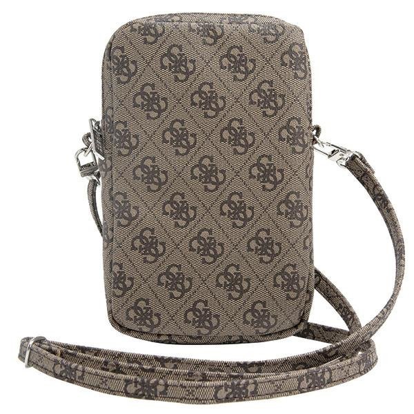 Guess Torebka GUWBZP4GFTSWbrązowy/brown Zip 4G Triangle