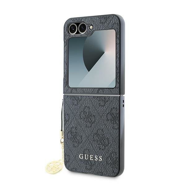 Guess GUHCZF6GF4GGR Z Flip6 F741czarny/black 4G Charm