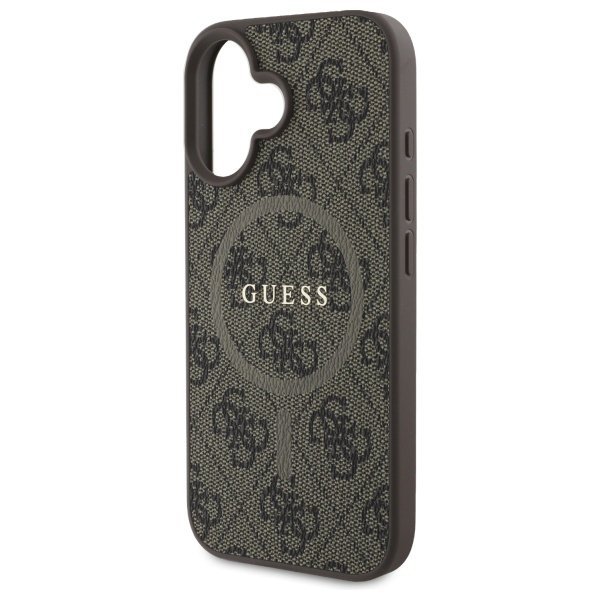 Guess GUHMP16SG4GFRW iPhone 166.1&quot; brązowy/brown hardcase 4G Ring Classic Logo MagSafe
