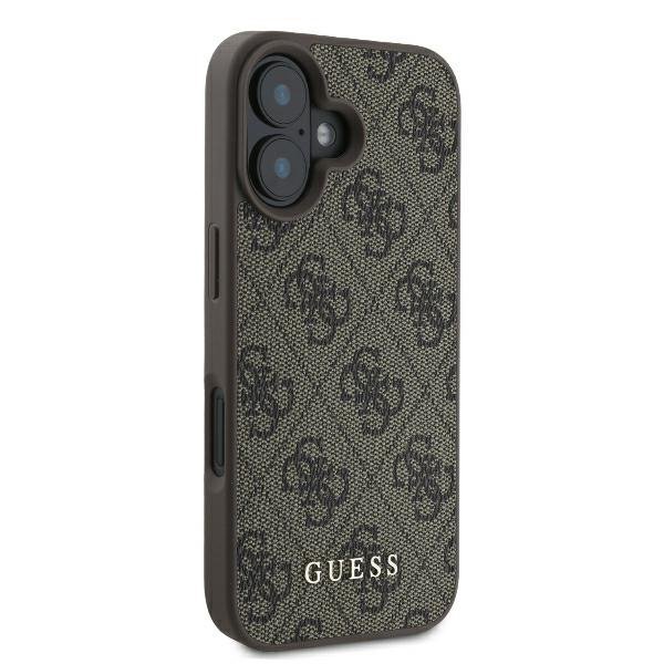 Guess GUHCP16MG4GFBR iPhone 16 Plus 6.7&quot; brązowy/brown hardcase 4G Classic