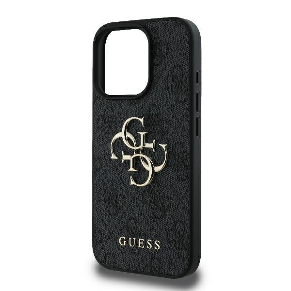 Guess GUHCP16X4GMGGR iPhone 16 Pro Max 6.9&quot; czarny/black hardcase 4G Big Logo