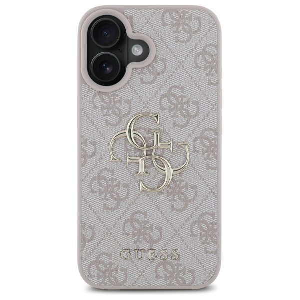 Guess GUHCP16S4GMGPI iPhone 16 6.1&quot; różowy/pink hardcase 4G Big Logo