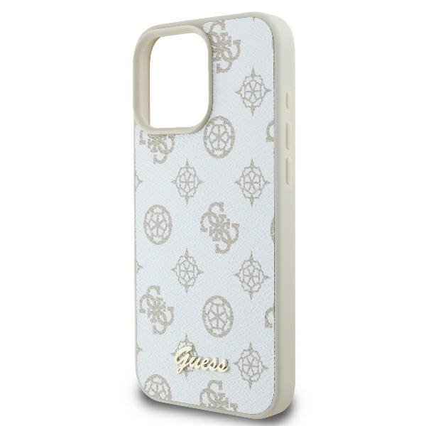 Guess GUHMP16XPGPYSH iPhone 16 Pro Max6.9&quot; biały/white hardcase Peony Script Logo MagSafe