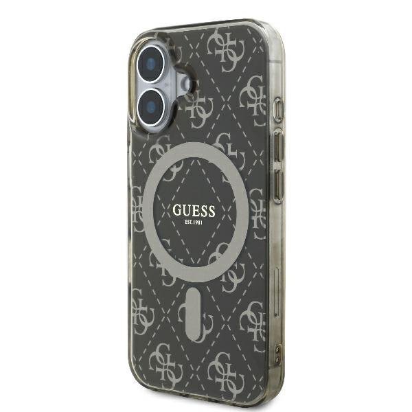 Guess GUHMP16SH4DTEW iPhone 166.1&quot; brązowy/brown hardcase IML 4G Background MagSafe