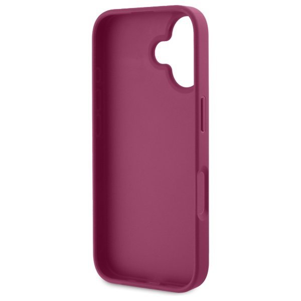 Guess GUHCP16SHG4SGU iPhone 16 6.1&quot;      fioletowy/lpurple hardcase Fixed Glitter Big 4G