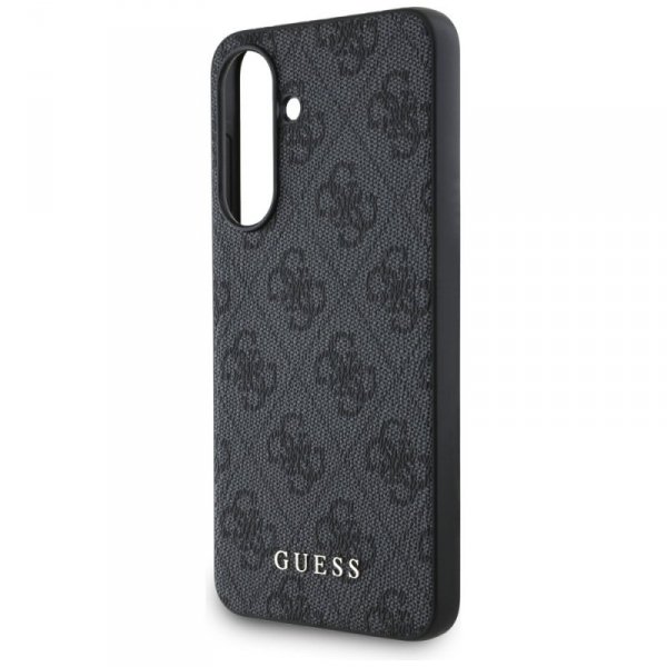 Etui Guess 4G Metal Gold Logo do Samsung Galaxy A36 czarny
