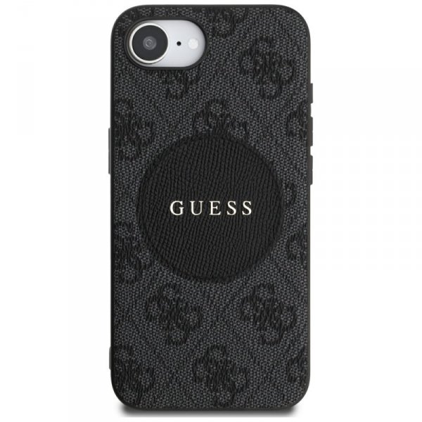 Etui Guess 4G Circle Classic Logo        MagSafe do iPhone 16e czarny