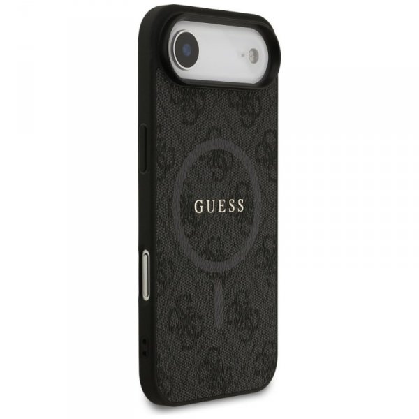 Etui Guess 4G Ring Classic Logo MagSafe  do iPhone Air czarny