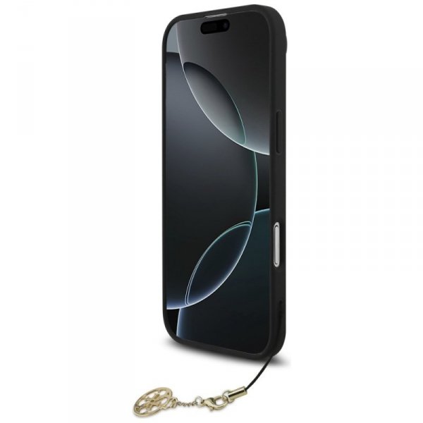 Etui Guess 4G Charms Collection MagSafe  do iPhone Air czarny