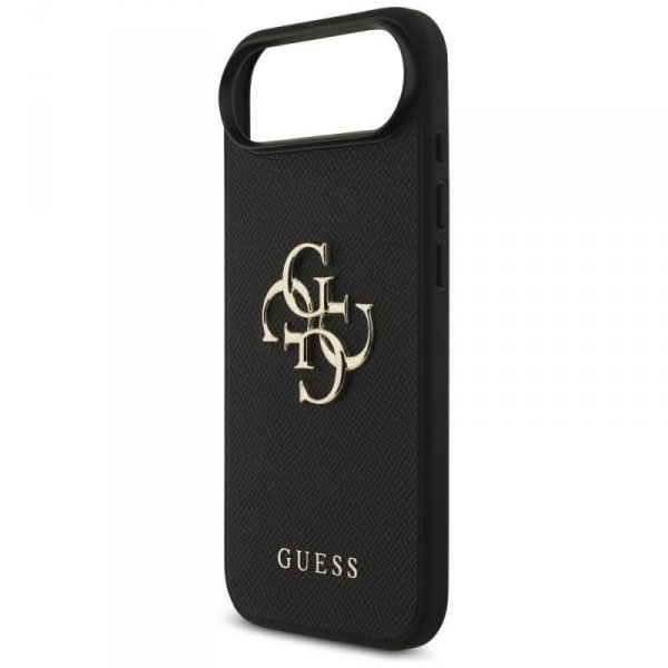 Etui Guess Grained Big 4G & Classic Logo do iPhone Air czarny