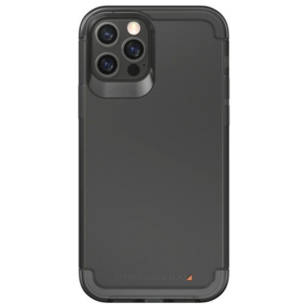 Etui Gear4 D3O Wembley Palette do iPhone 12 / 12 Pro dymny/smoke