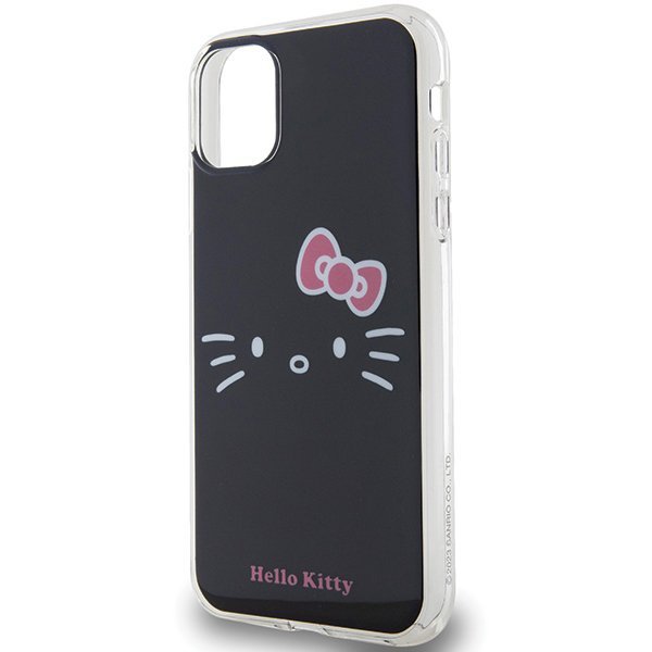 Hello Kitty HKHCN61HKHLK iPhone 11 / Xr 6.1&quot; czarny/black hardcase IML Kitty Face