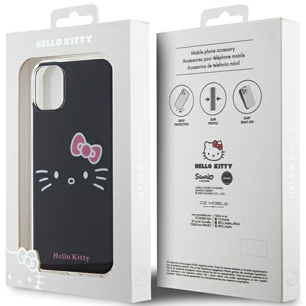 Hello Kitty HKHCN61HKHLK iPhone 11 / Xr 6.1&quot; czarny/black hardcase IML Kitty Face