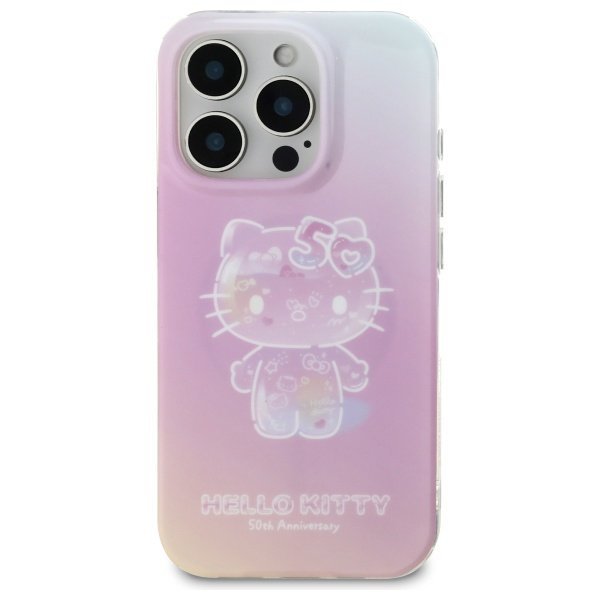 Hello Kitty HKHMP16XH50AP iPhone 16 ProMax 6.9&quot; różowy/pink hardcase IML 50TH Anniversary Magsafe