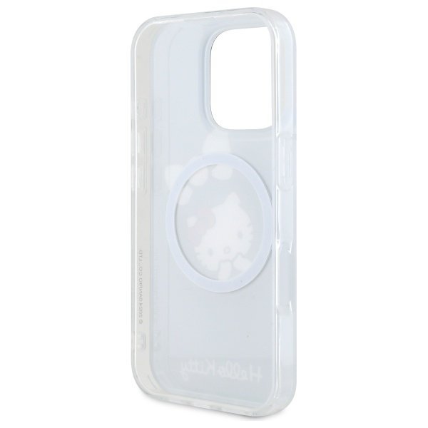 Hello Kitty HKHMP16XHFLBK iPhone 16 ProMax 6,9&quot; czarny/black hardcase IML Fun bow Magsafe