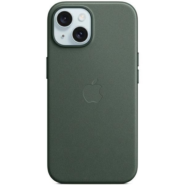 Etui Apple MT4F3ZM/A iPhone 15 Plus / 14 Plus 6.7&quot; MagSafe wieczna zieleń/evergreen FineWoven Case