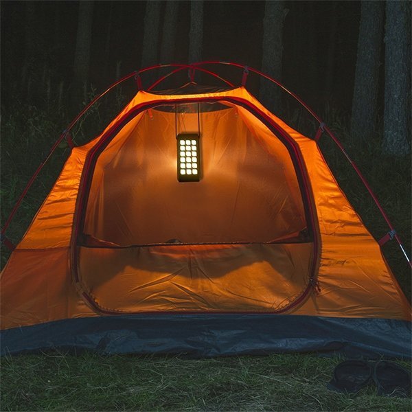 4smarts Powerbank Solarny TitanPack Flex 10000mAh czarno-pomarańczowy/black-orange 456301