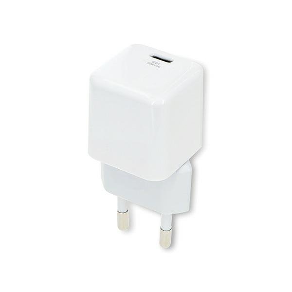 4smarts Ładowarka sieciowa + kabel MFIVoltPlug PD 30W GaN USB-C/Lightning 1,5m biała/white 451534