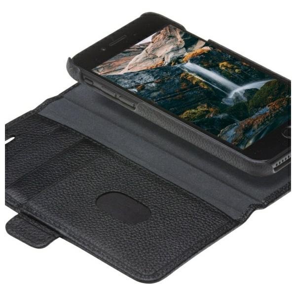 Etui dbramante 1928 New York 2w1 Wallet  do iPhone 7/8/SE 2020/SE 2022 czarny/black