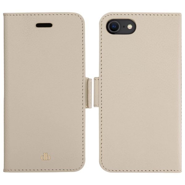 Etui dbramante 1928 New York 2w1 Wallet  do iPhone 7/8/SE 2020/SE 2022 beżowy/sand dune