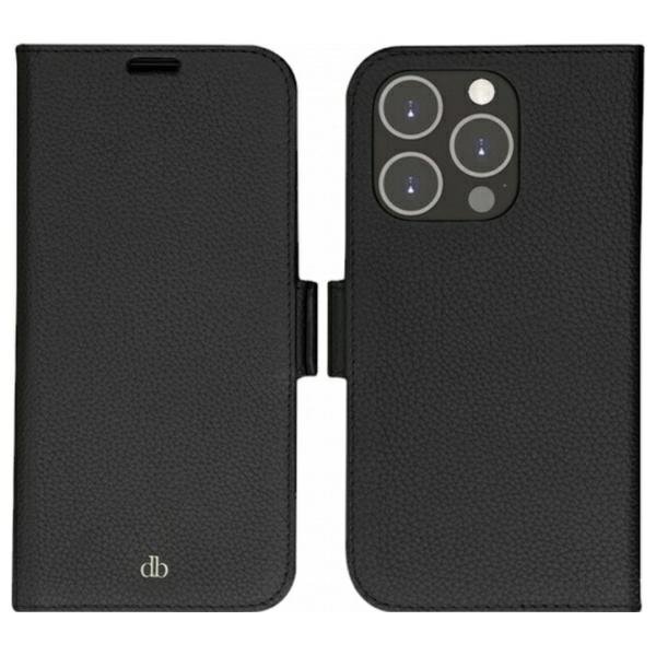 Etui dbramante 1928 New York 2w1 Wallet  do iPhone 14 Pro czarny/black