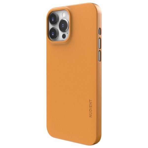 Etui Nudient Thin MagSafe do iPhone 13   Pro Max żółty/yellow