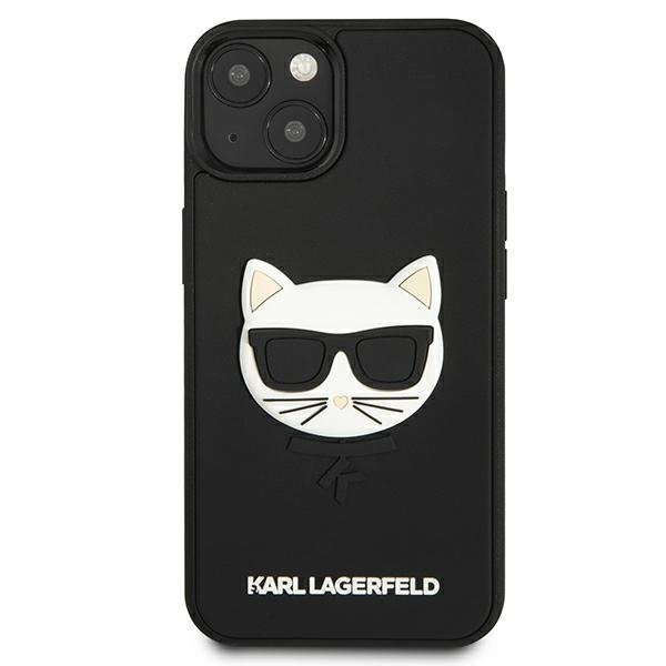 Karl Lagerfeld KLHCP13SCH3DBK 13 mini 5,4&quot; czarny/black hardcase 3D Rubber Choupette