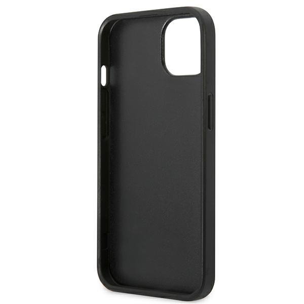 Karl Lagerfeld KLHCP13SSFMP2DG iPhone 13mini 5,4&quot; hardcase srebrny/silver Saffiano Plaque